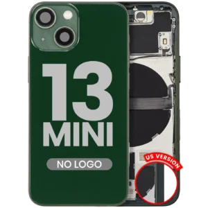 Back Housing W/ Small Parts For iPhone 13 Mini (US Version) (Aftermarket Plus) (Alpine Green)