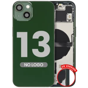 Back Housing W/ Small Parts For iPhone 13 (US Version) (Aftermarket Plus) (Alpine Green)