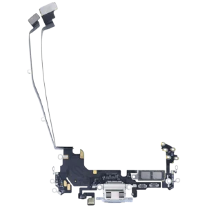 USB-C Charging Port Flex Cable (eSIM) For iPhone 17 Pro (Genuine OEM) (Canadian Version) (Silver)