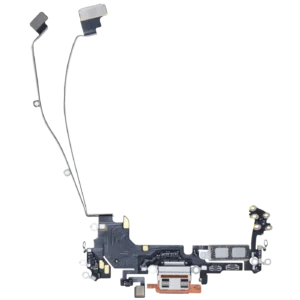 USB-C Charging Port Flex Cable (eSIM) For iPhone 17 Pro (Genuine OEM) (Canadian Version) (Cosmic Orange)