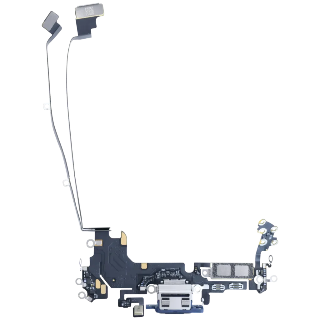 USB-C Charging Port Flex Cable (eSIM) For iPhone 17 Pro (Genuine OEM) (Canadian Version) (Deep Blue)