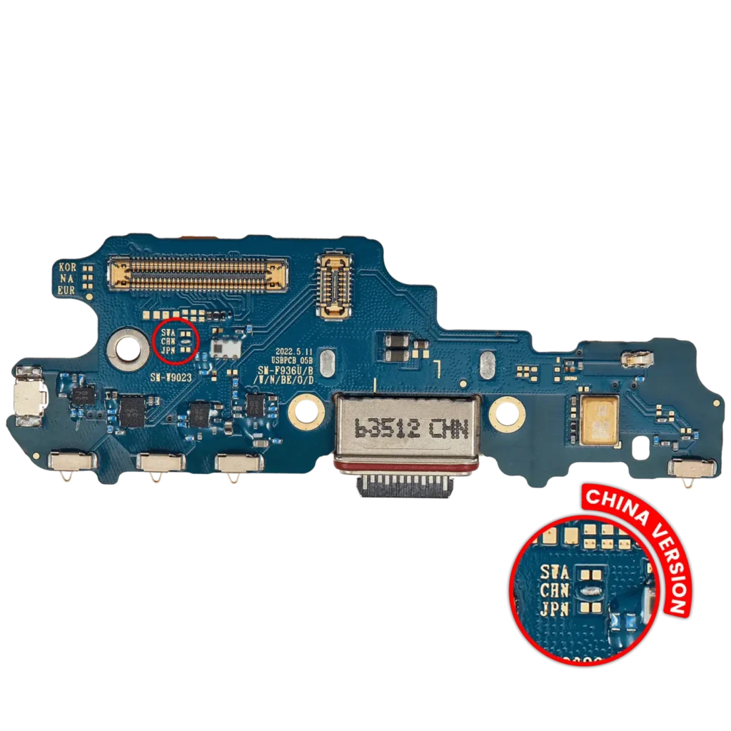 Charging Port Board For Samsung Galaxy Z Fold 4 (F9360) (China Version) (Premium)