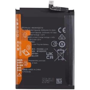 Replacement Battery For Honor X9A / X40 / Magic5 Lite (HB506492EFW)