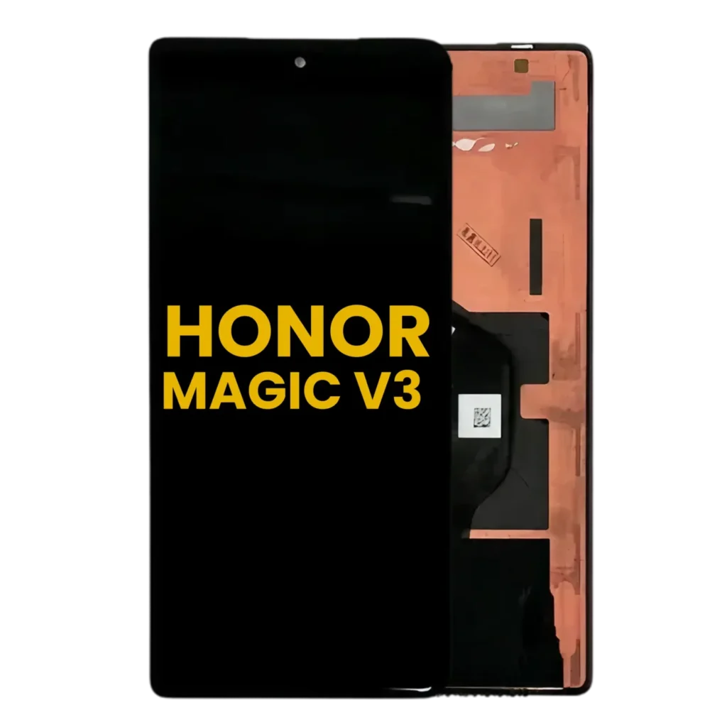 Inner OLED Assembly With Frame Compatible For Honor Magic V3 (Refurbished) (Velvet Black)