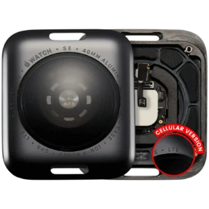 Back Cover Assembly For Watch Series SE 1st (40MM) (LET Version) (Aluminum / Space Black)