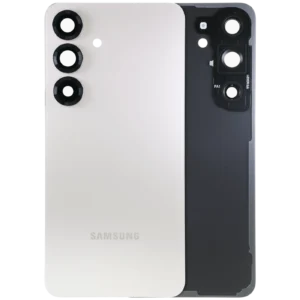 Back Cover Glass With Camera Lens For Samsung Galaxy S25 5G (Service Pack) (Pink Gold)