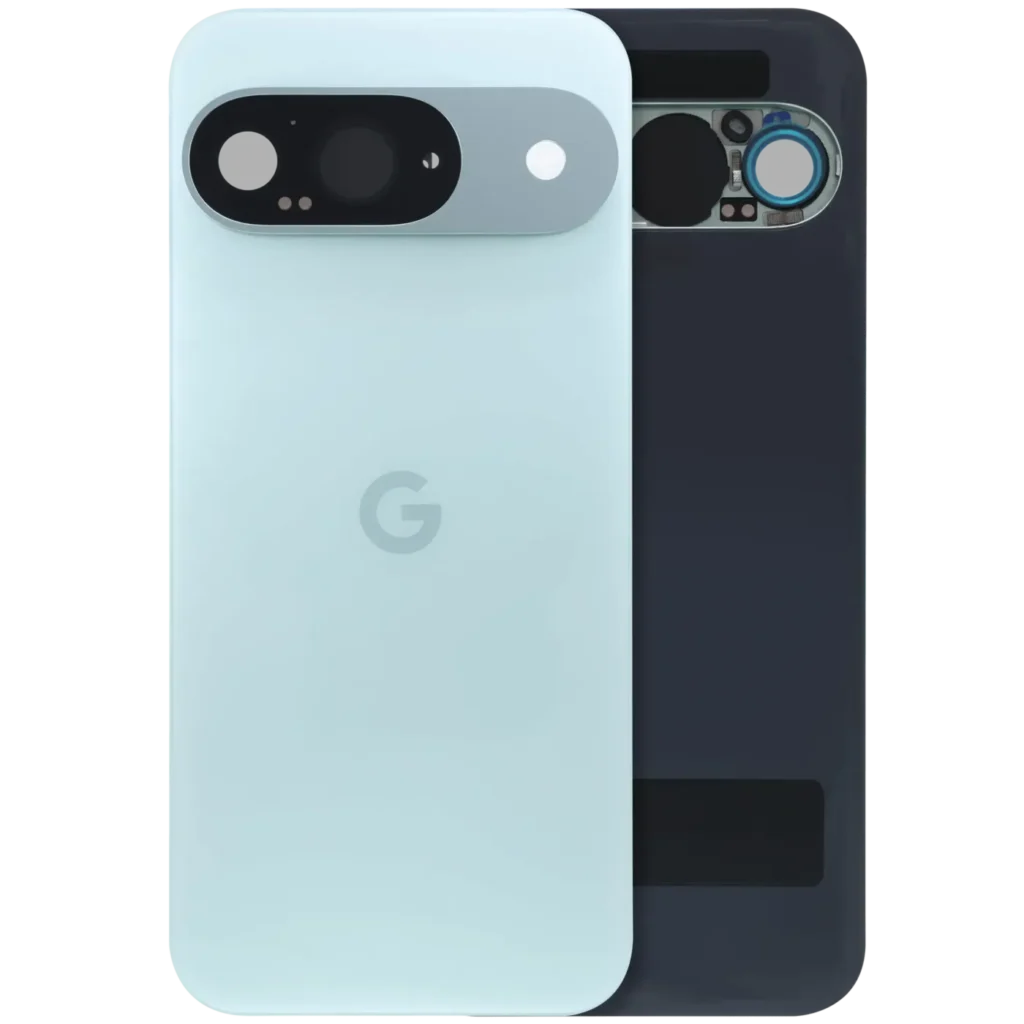 Back Cover Glass With Camera Lens For Google Pixel 9 (Used OEM Pull: Grade A) (Wintergreen)