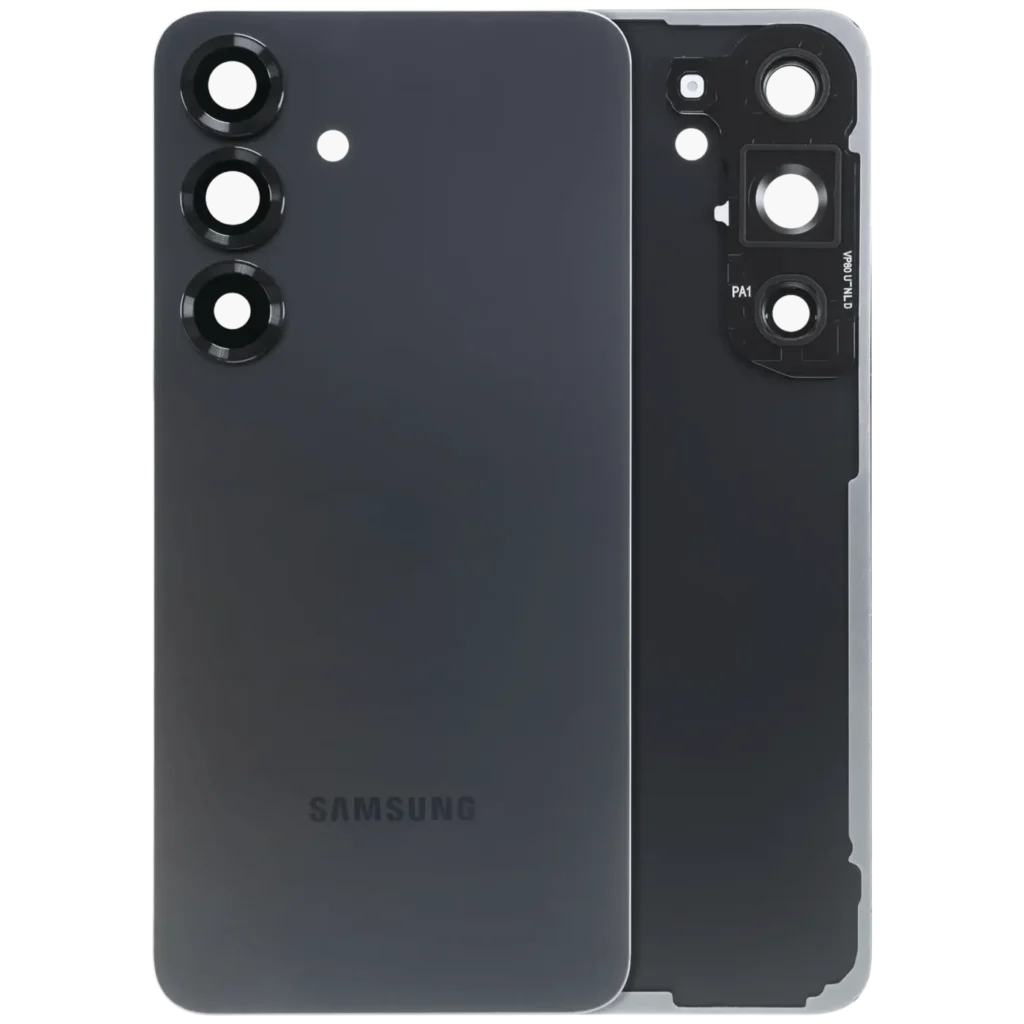 Back Cover Glass With Camera Lens For Samsung Galaxy S25 5G (Service Pack) (Blue Black)