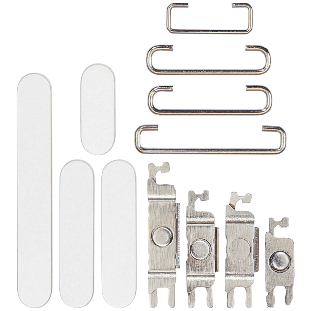 Hard Buttons (Power / Volume / Switch) For iPhone 17 (White)