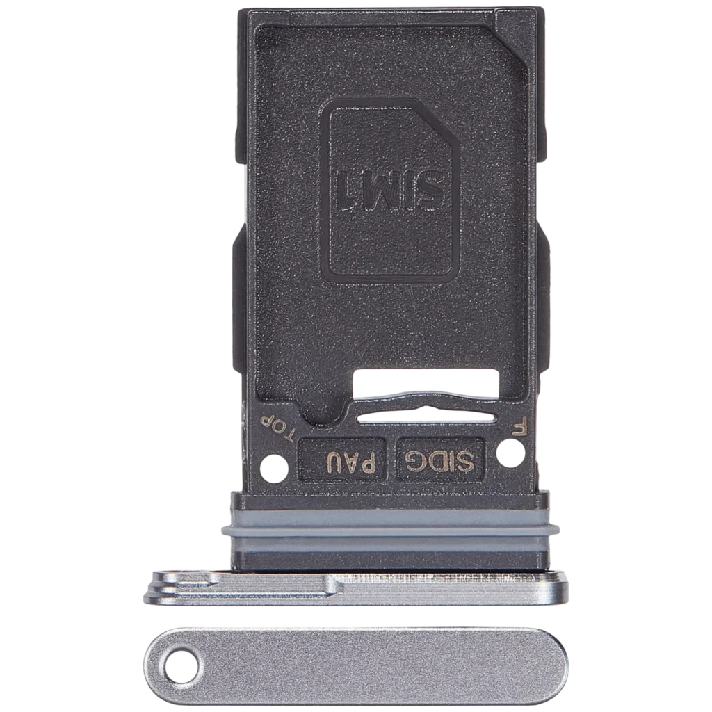Single Sim Card Tray For Samsung Galaxy S26 Plus (S947) (Silver Shadow)