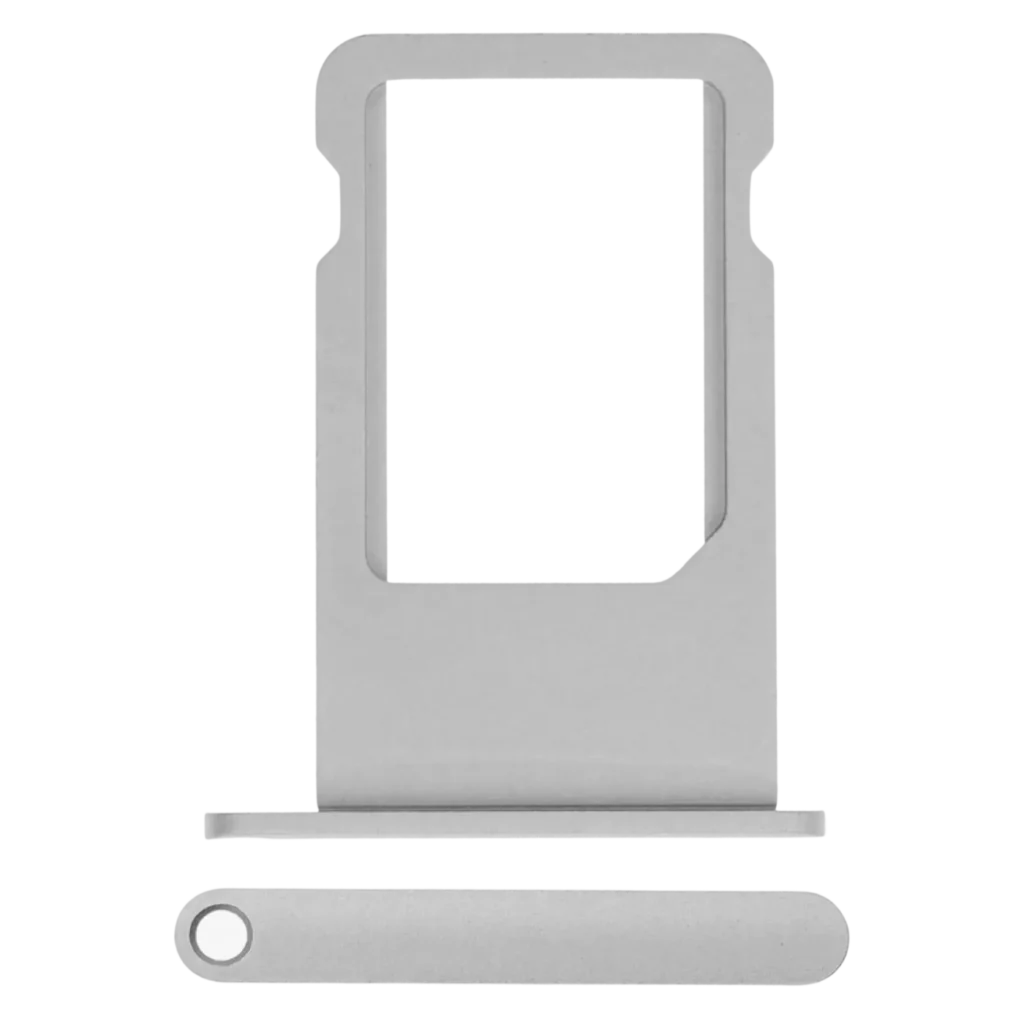 Sim Card Tray For iPhone 6S (Service Pack) (Silver)