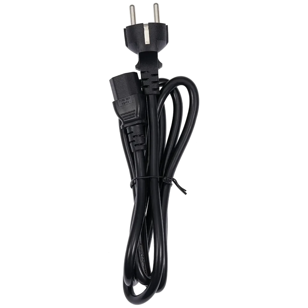 AC Power Cable Cord (C13) For Xbox Series S / Xbox Series X / Xbox 360 (Original) / Original Xbox / PS3 / Computers, Monitors & Printers (European Version)