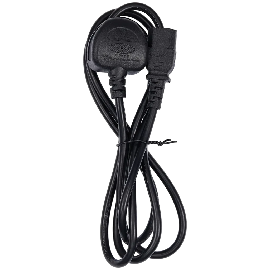AC Power Cable Cord (C13) For Xbox Series S / Xbox Series X / Xbox 360 (Original) / Original Xbox / PS3 / Computers, Monitors & Printers (UK Version)