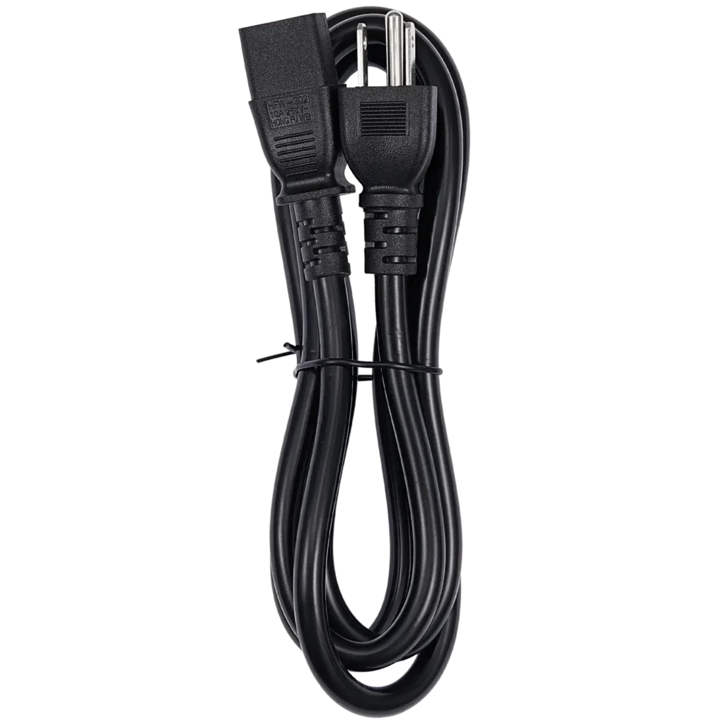 AC Power Cable Cord (C13) For Xbox Series S / Xbox Series X / Xbox 360 (Original) / Original Xbox / PS3 / Computers, Monitors & Printers (US / Canada Version)