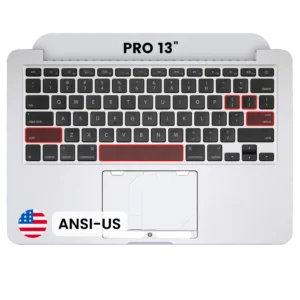 Top Case with Keyboard (ANSI US) For MacBook Pro 13" A1425 (2012-2013) (OEM New)