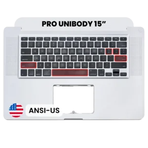 Top Case with Keyboard (ANSI US) For MacBook Pro 15" A1286 (2009)