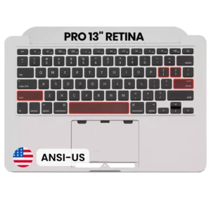 Top Case with Keyboard (ANSI US) For MacBook Pro 13" A1502 (2013-2014) (OEM New)