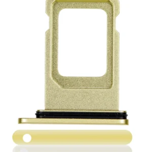 Sim Card Tray For iPhone XR (Service Pack) (Yellow)