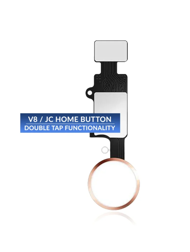 Home Button Solution For iPhone 7 / 7 Plus / 8 / 8 Plus (Rose Gold) (Version 8 / Taptic Click Functionality Added / JCID)
