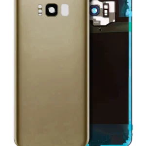 Back Cover Glass With Camera Lens For Samsung Galaxy S8 Plus (No Logo) (Aftermarket Plus) (Maple Gold)