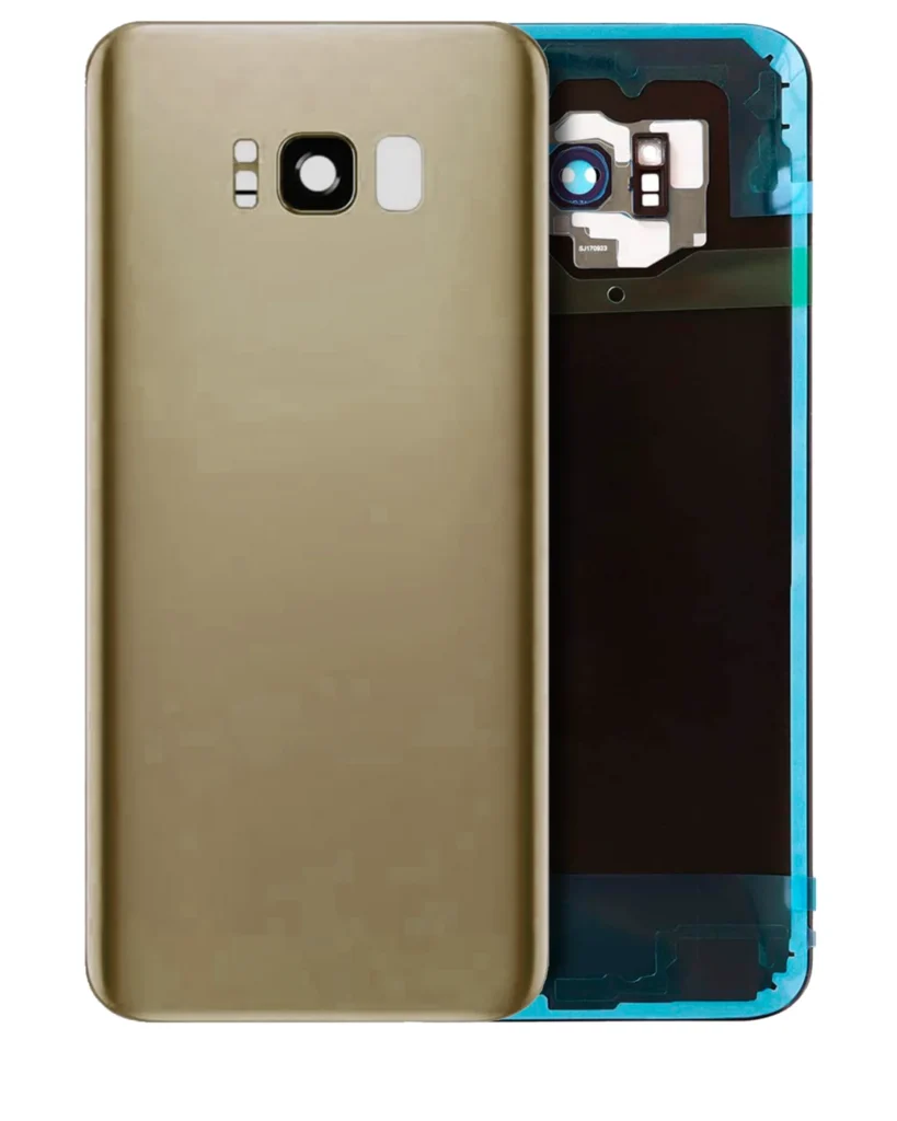 Back Cover Glass With Camera Lens For Samsung Galaxy S8 Plus (No Logo) (Aftermarket Plus) (Maple Gold)