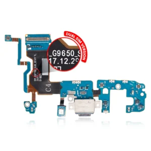 Charging Port With Flex Cable For Samsung Galaxy S9 Plus (G9650) (Dual Sim Version)