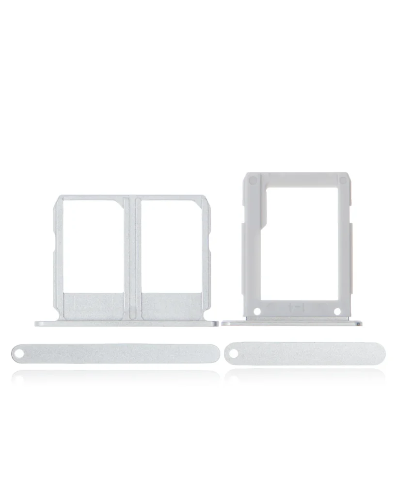 Dual Sim Card Tray For Samsung Galaxy A9 Pro (A910 / 2016) (White) (2 Piece Set)