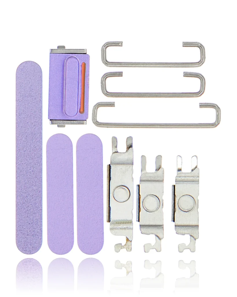 Hard Buttons (Power / Volume / Switch) For iPhone 12 (Purple)