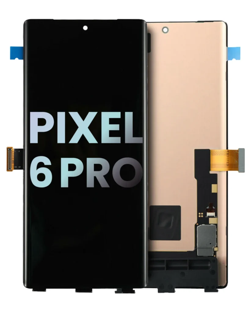 OLED Assembly With Frame (With Fingerprint Sensor) For Google Pixel 6 Pro (Used OEM Pull: Grade B/C) (All Colors)