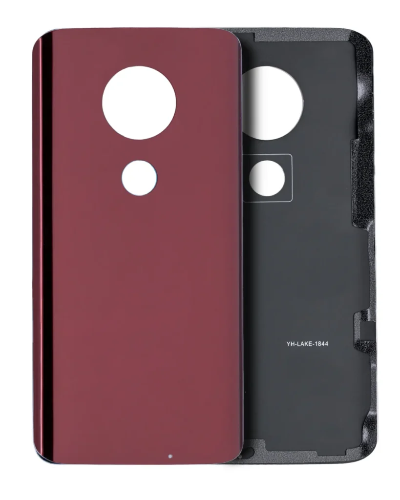 Back cover Glass For Motorola Moto G7 Plus (XT1965 / 2019) (Viva Red)
