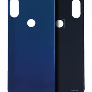 Back cover Glass For Motorola One (XT1941 / 2018) / Moto P30 (XT1943 / 2018) (Blue)