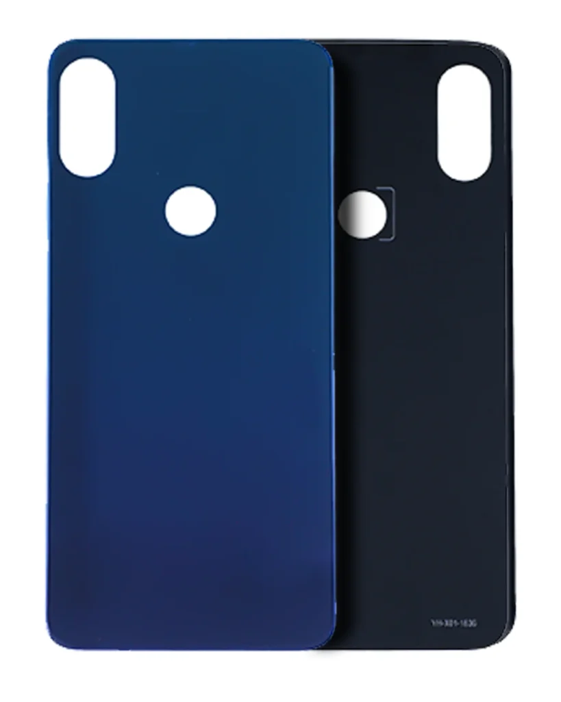 Back cover Glass For Motorola One (XT1941 / 2018) / Moto P30 (XT1943 / 2018) (Blue)