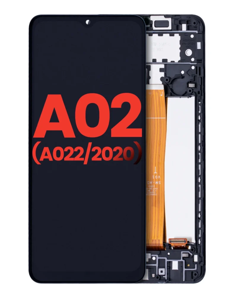 LCD Assembly With Frame For Samsung Galaxy A02 (A022 / 2020) (Aftermarket Plus: Incell) (All Colors)