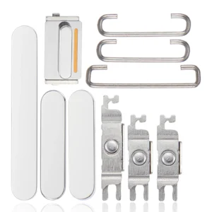 Hard Buttons (Power / Volume / Switch) For iPhone 14 Pro / 14 Pro Max (Silver)