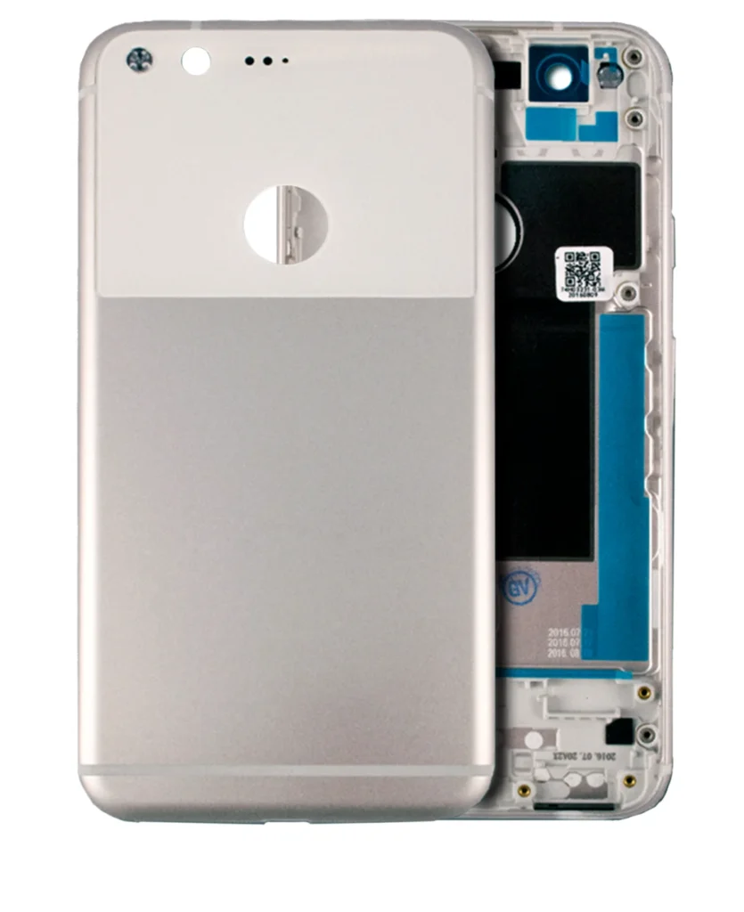 Back cover Glass For Google Pixel 5.0 (Used OEM Pull: Grade New) (White)