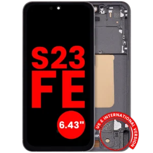 OLED Assembly With Frame For Samsung Galaxy S23 FE 5G (US & International Version)(6.43") (Aftermarket Plus) (Graphite)