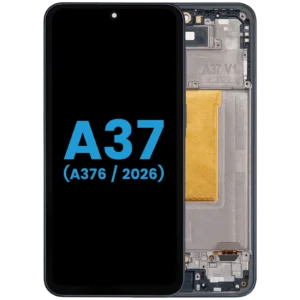 LCD Assembly With Frame For Samsung Galaxy A37 5G (A376 / 2026) (Aftermarket : incell) (Charkoal)