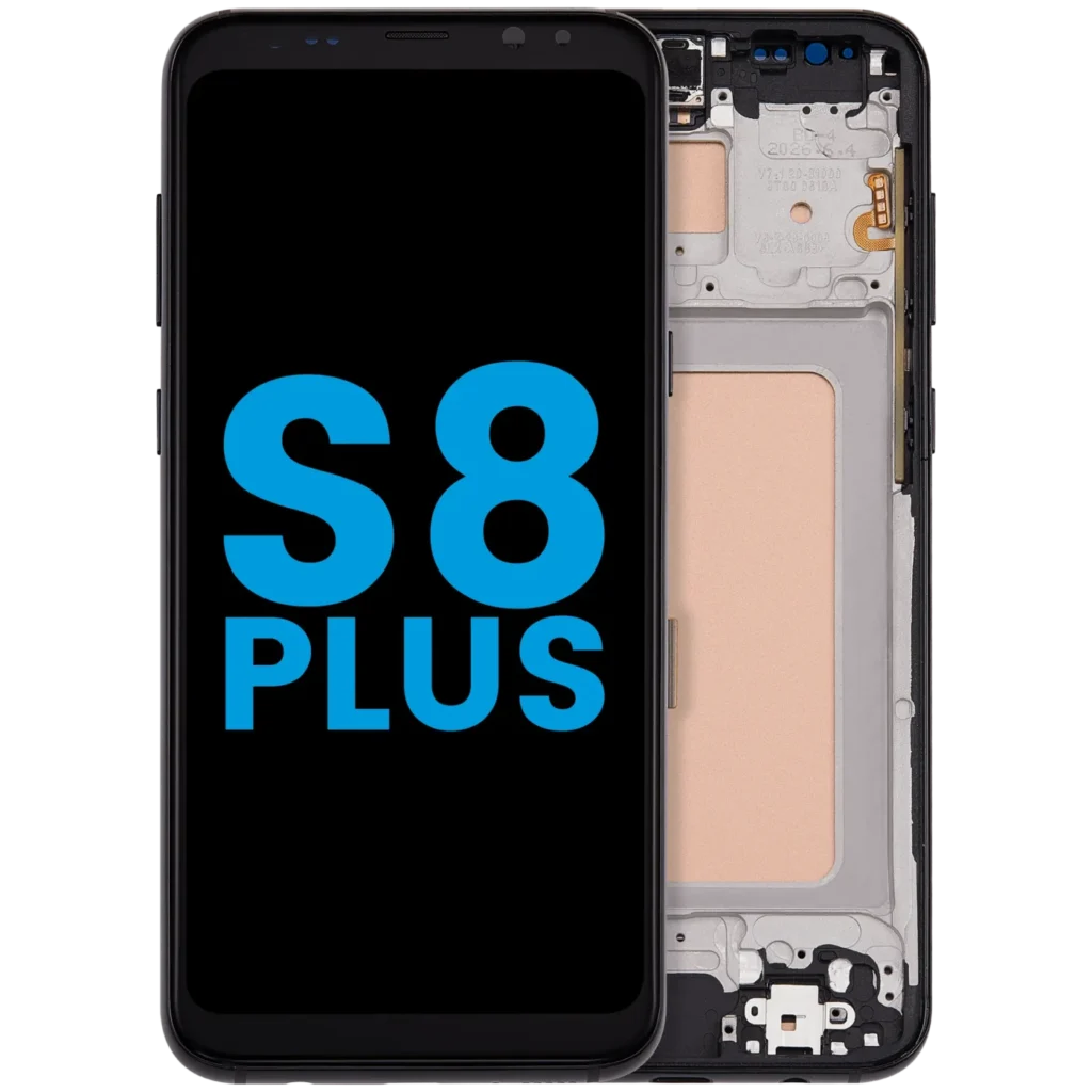 LCD Assembly With Frame (Without FingerPrint Sensor) For Samsung Galaxy S8 Plus (US & International) (Aftermarket: Incell) (Midnight Black)