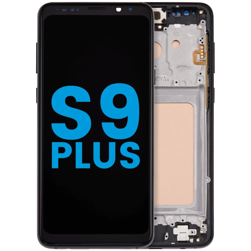 LCD Assembly With Frame (Without FingerPrint Sensor) For Samsung Galaxy S9 Plus (US & International) (Aftermarket: Incell) (Midnight Black)