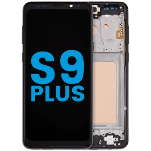 LCD Assembly With Frame (Without FingerPrint Sensor) For Samsung Galaxy S9 Plus (US & International) (Aftermarket: Incell) (Midnight Black)