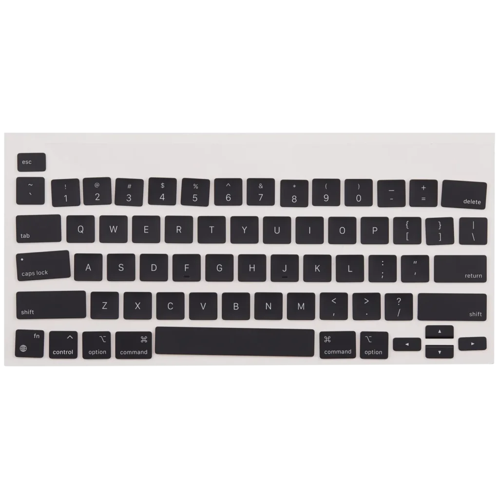 Keycap For MacBook Pro 16 A2141 / Pro 13 A2338 / A2289 / A2251 / Air 13 A2179 / A2337 (2019-2023) (US) (Scissor-Switch) (Only Main Keyboard Area)