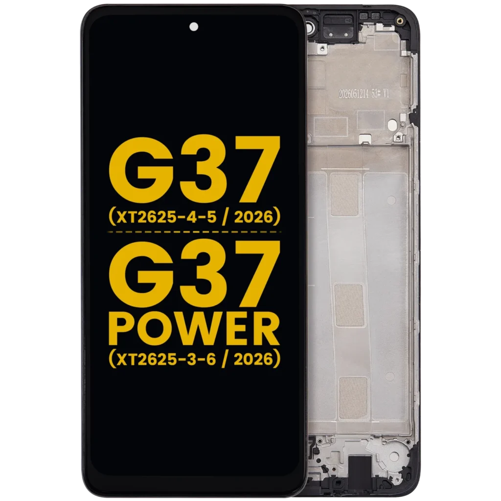 LCD Assembly With Frame For Motorola Moto G37 (XT2625-4-5 / 2026) / G37 Power (XT2625-3-6 / 2026) (Refurbished) (All Colors)