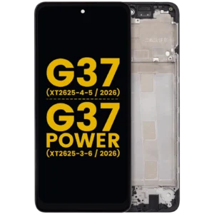 LCD Assembly With Frame For Motorola Moto G37 (XT2625-4-5 / 2026) / G37 Power (XT2625-3-6 / 2026) (Refurbished) (All Colors)