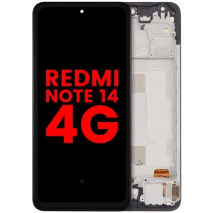 OLED Assembly With Frame For Xiaomi Redmi Note 14 4G (EU Version) (Aftermarket Plus) (All Colors)