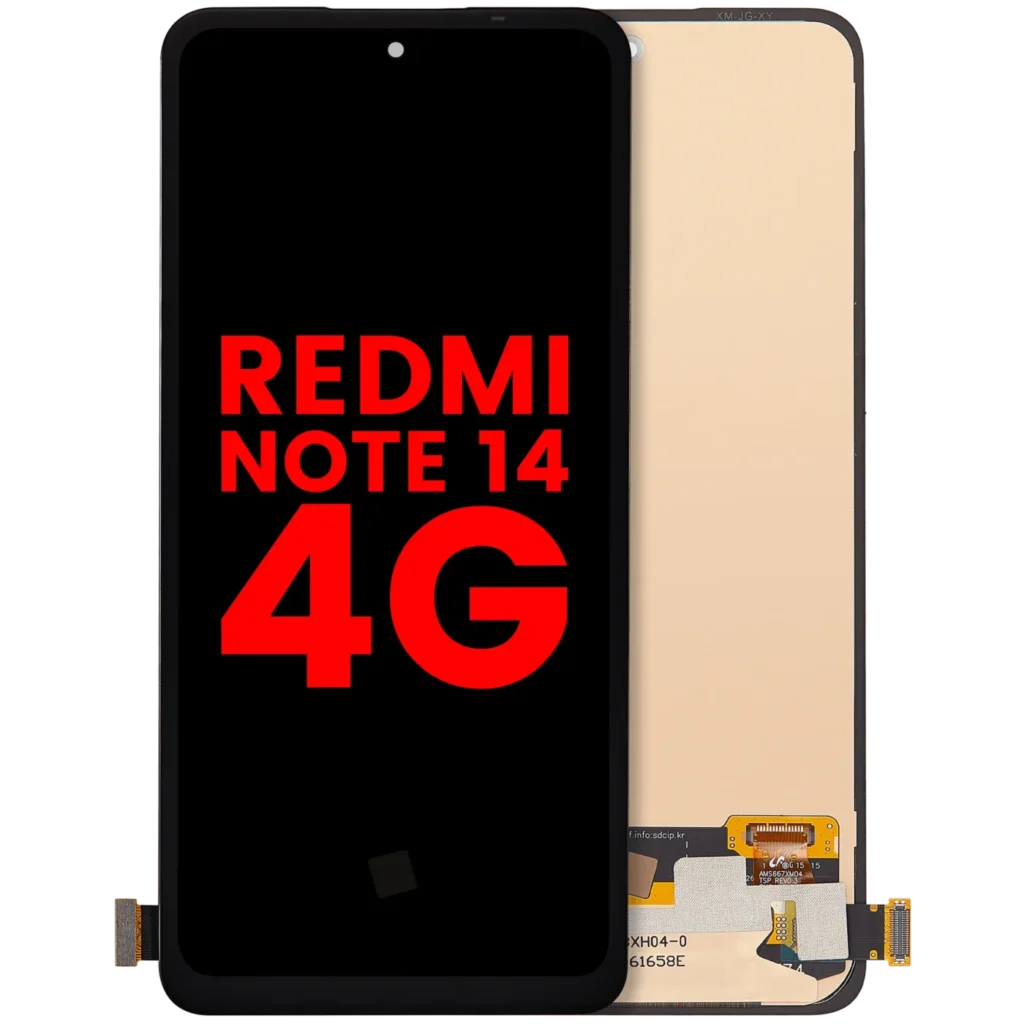 OLED Assembly Without Frame For Xiaomi Redmi Note 14 4G (EU Version) (Aftermarket Plus) (All Colors)