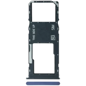 Single Sim Card Tray For Motorola Moto G15 (XT2521 /2025) (Genuine OEM) (Sea Blue)