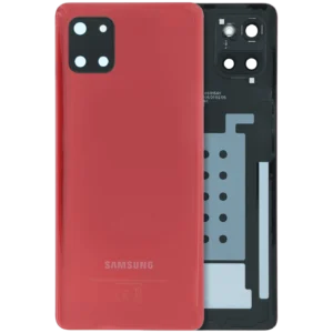 Back Cover For Samsung Galaxy Note 10 Lite (Service Pack) (Red)