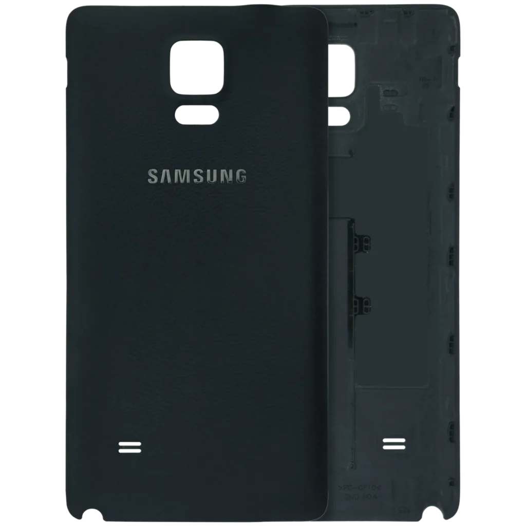 Back Cover For Samsung Galaxy Note 4 (Service Pack) (Black)