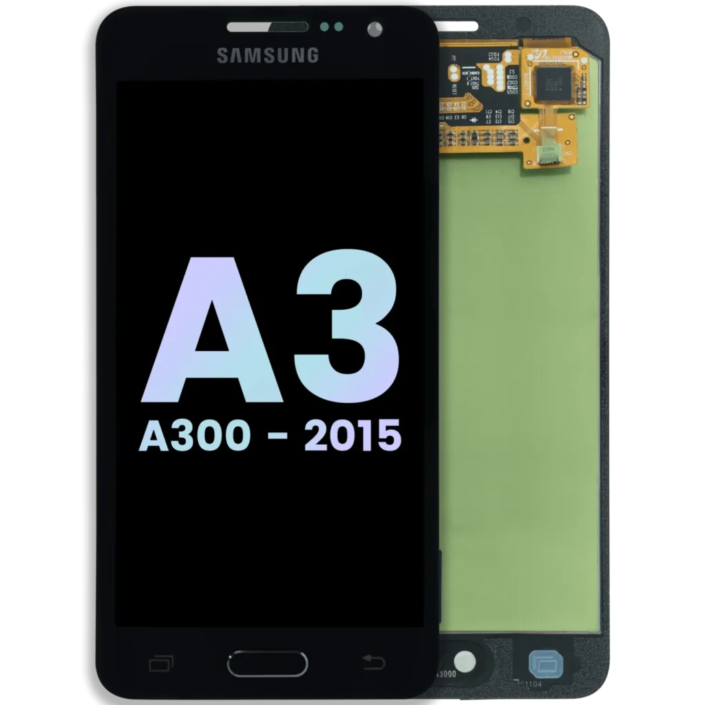 LCD Assembly Without Frame For Samsung Galaxy A3 (A300 / 2015) (Service Pack) (Black)