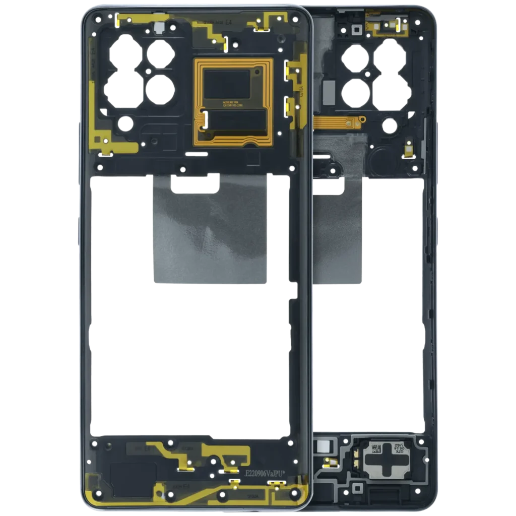 Mid-Frame Housing For Samsung Galaxy A42 (A426) (Service Pack) (Black)